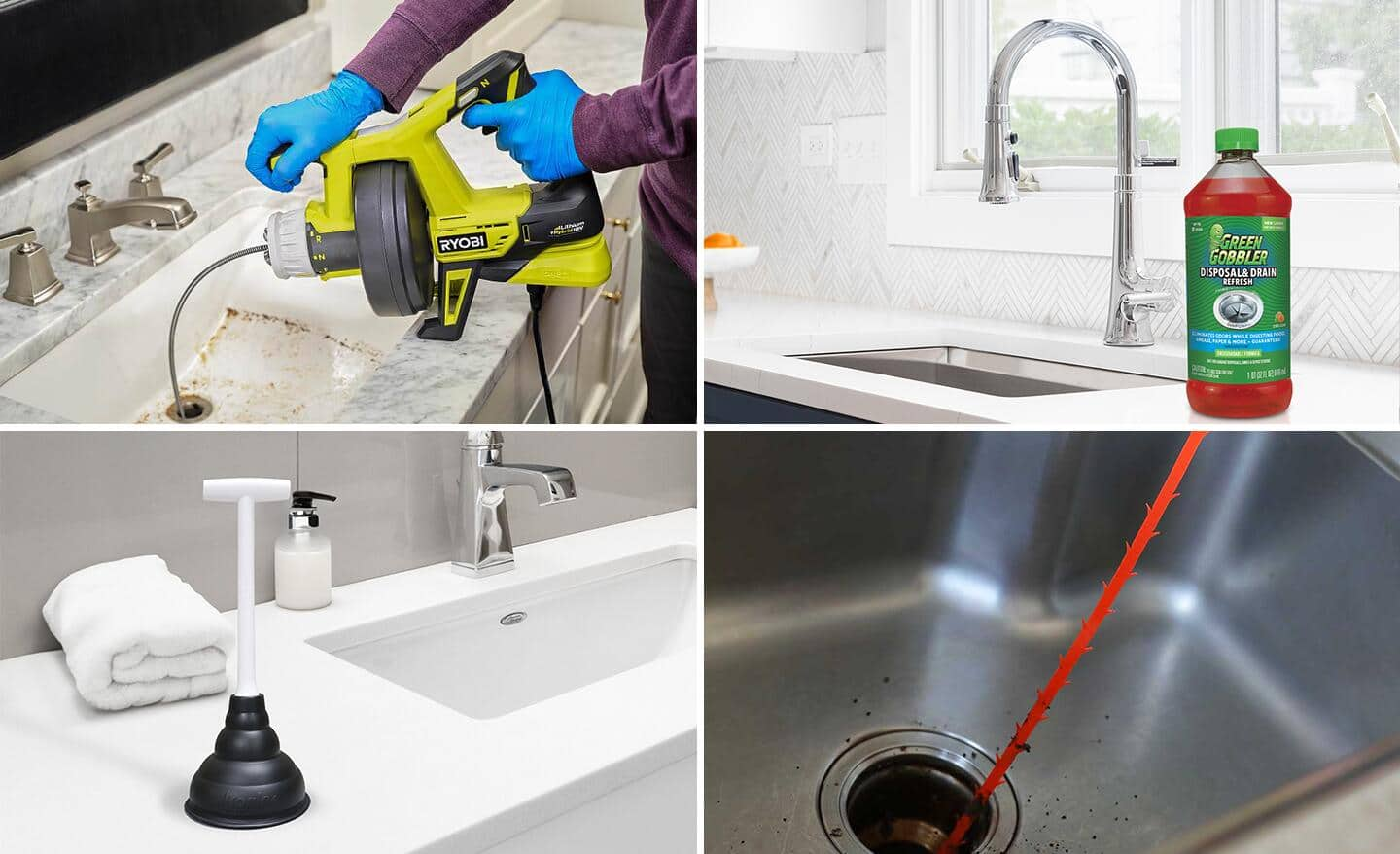 Best Drain Cleaners and Openers for Clogs The Home Depot